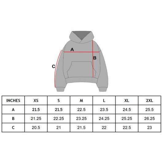MaisamBlanks - Faded Hoodie
